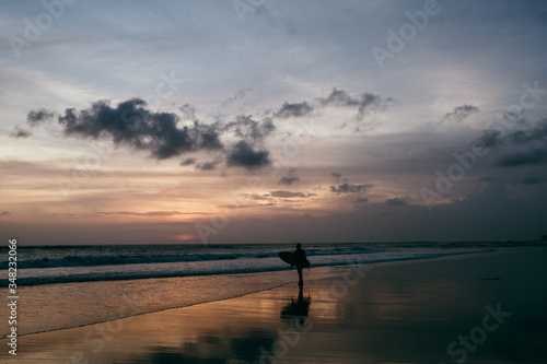 Surfer Sunset © Nicole Schurr