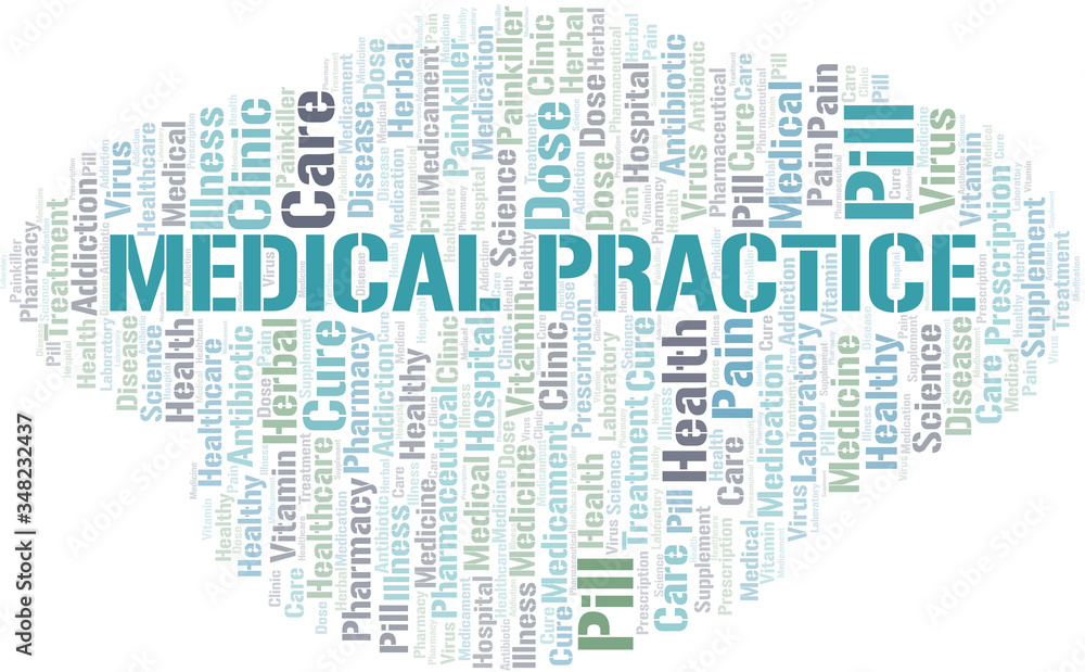 Medical Practice word cloud collage made with text only. Medical Practice word cloud collage made with text only.