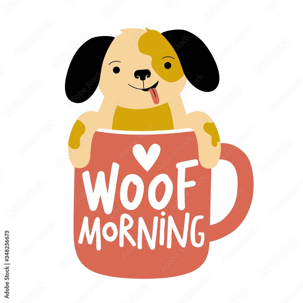 Funny Good Morning Dog