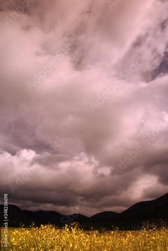 Stormy sky over Buffalo Park, Flagstaff, Arizona © Bruce Grubbs