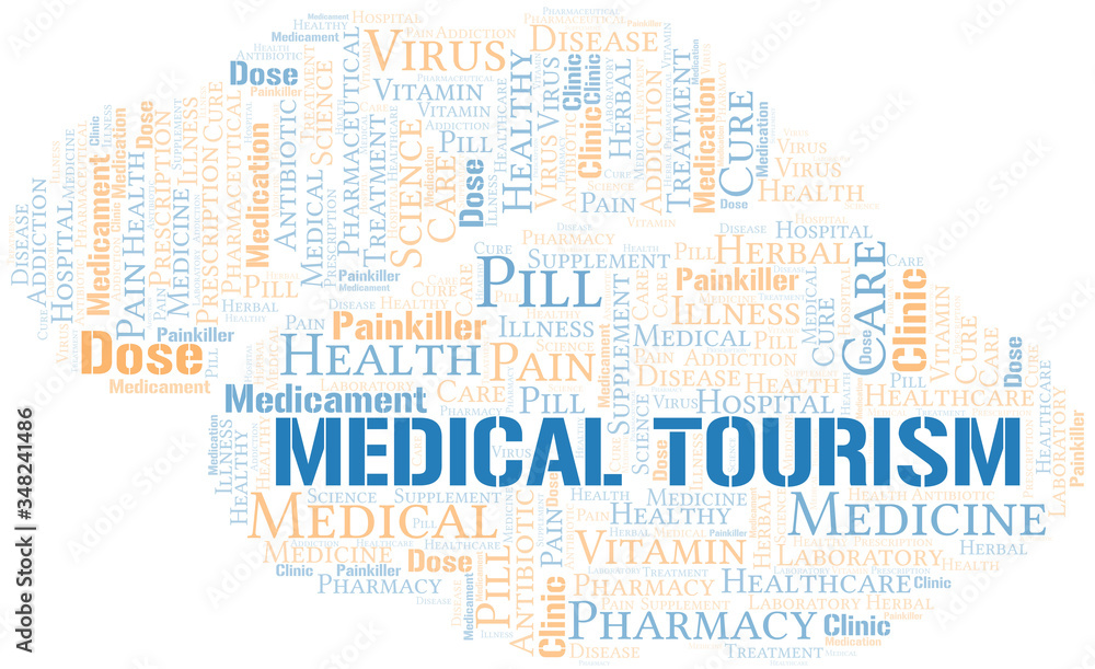 Medical Tourism word cloud collage made with text only. Medical Tourism word cloud collage made with text only.