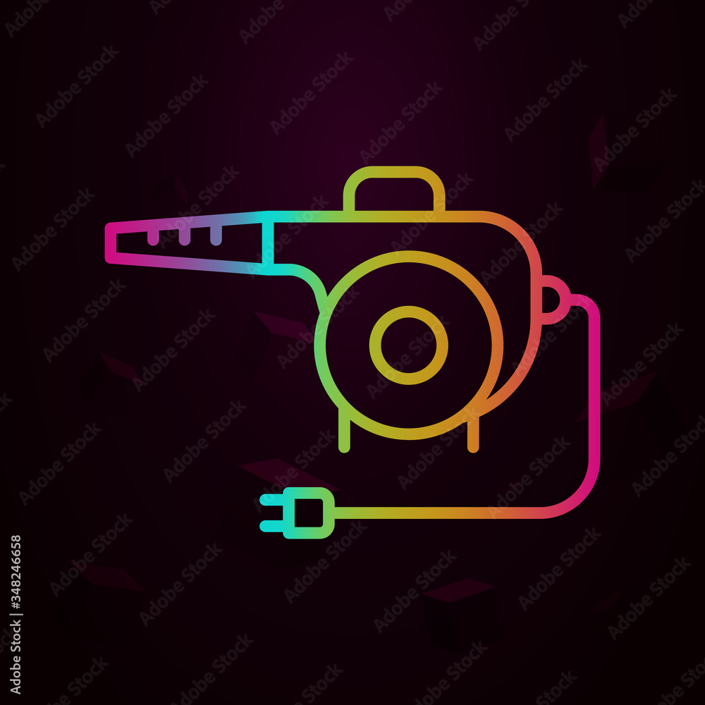 Air blower carwash nolan icon Simple thin line, outline vector of Car wash icons for ui and ux, website or mobile application Air blower carwash nolan icon Simple thin line, outline vector of Car wash icons for ui and ux, website or mobile application