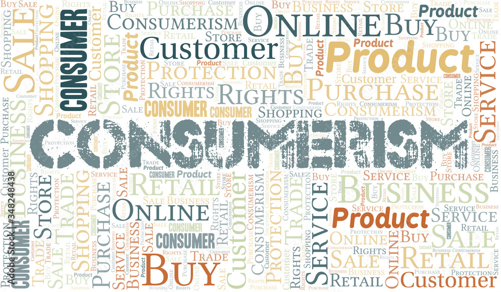 Consumerism word cloud collage made with text only. Consumerism word cloud collage made with text only.