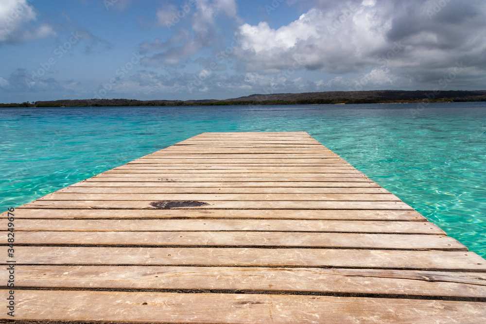 Fototapeta premium Hat Cay Pier