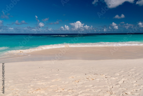 luxury in the most exclusive Caribbean island. with white and deserted beaches