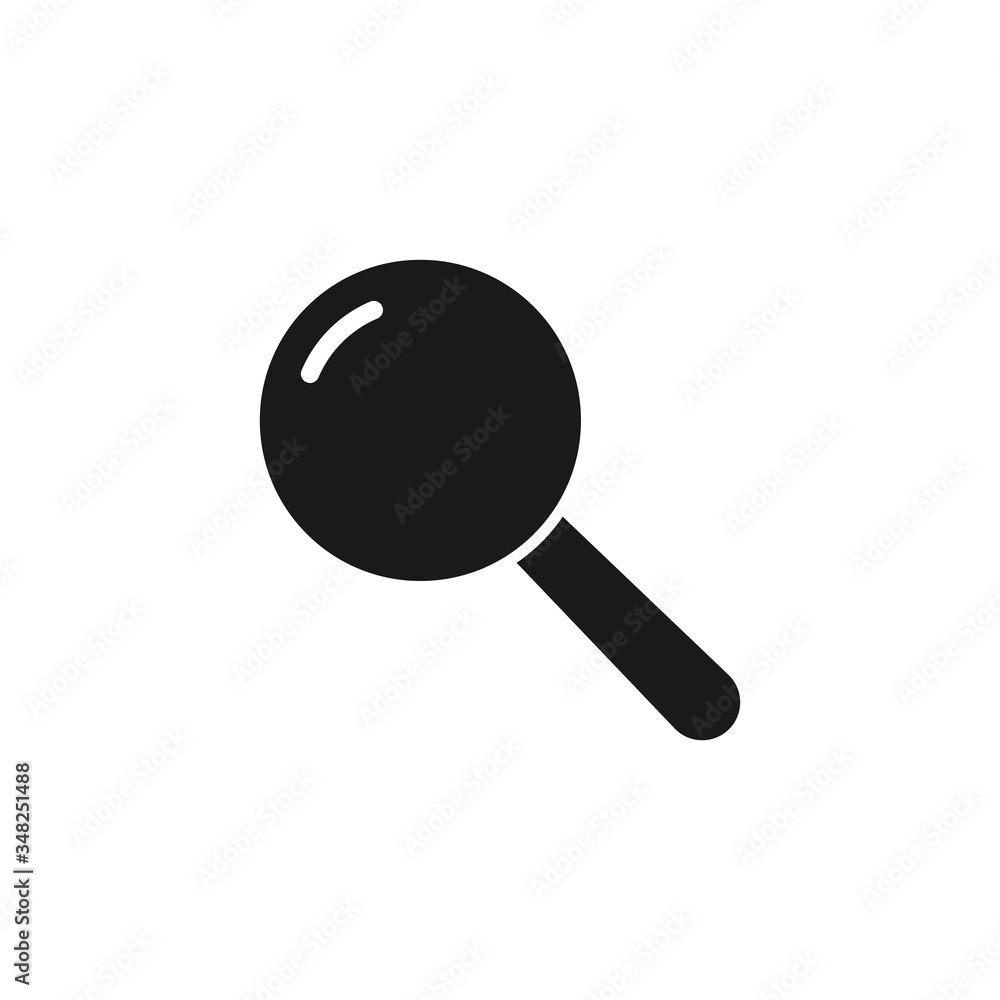 Magnifying glass icon. Search symbol modern, simple, vector, icon for website design, mobile app, ui. Vector Illustration Magnifying glass icon. Search symbol modern, simple, vector, icon for website design, mobile app, ui. Vector Illustration