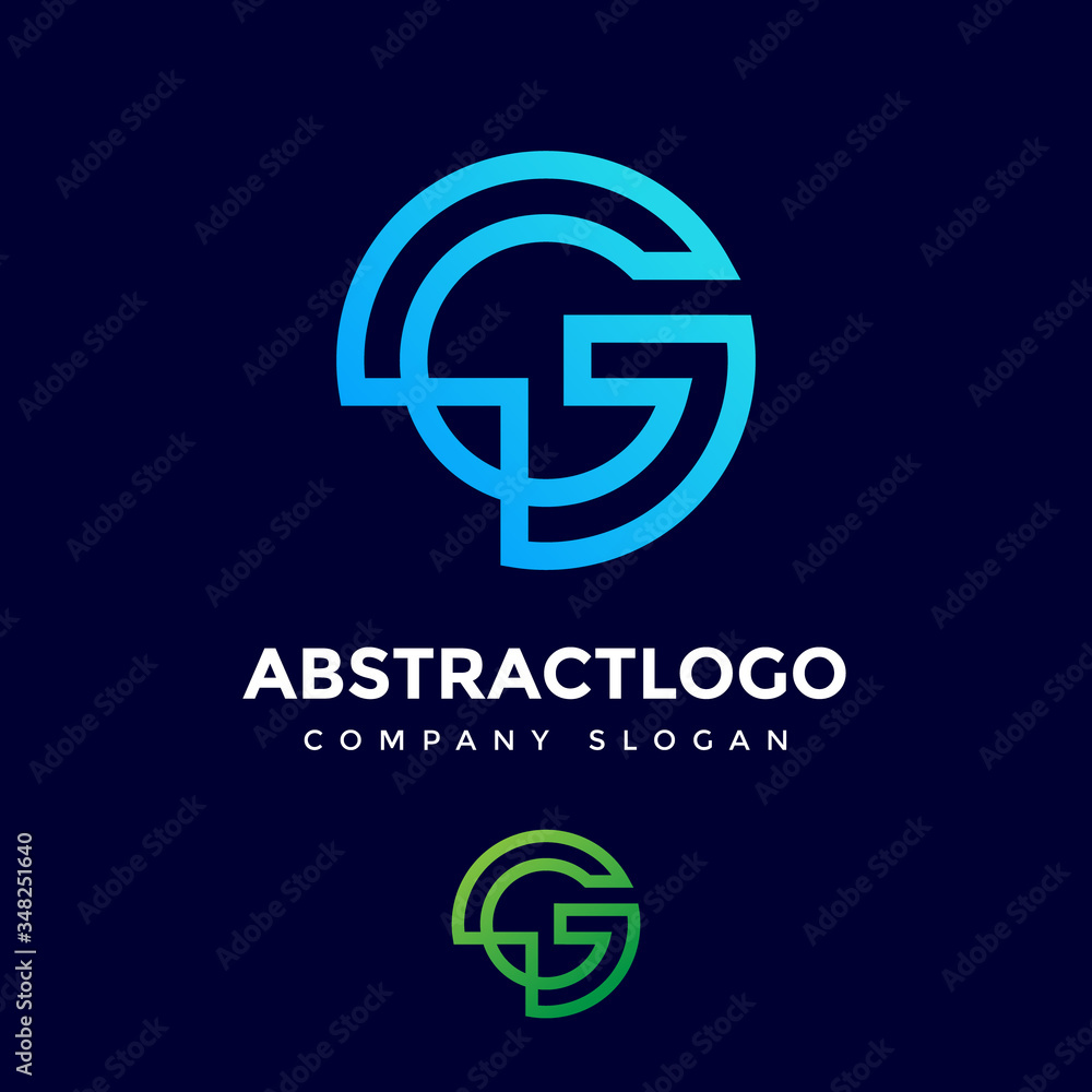 Modern G Letter logo design vector template Friendly funny ABC Typeface Modern G Letter logo design vector template Friendly funny ABC Typeface