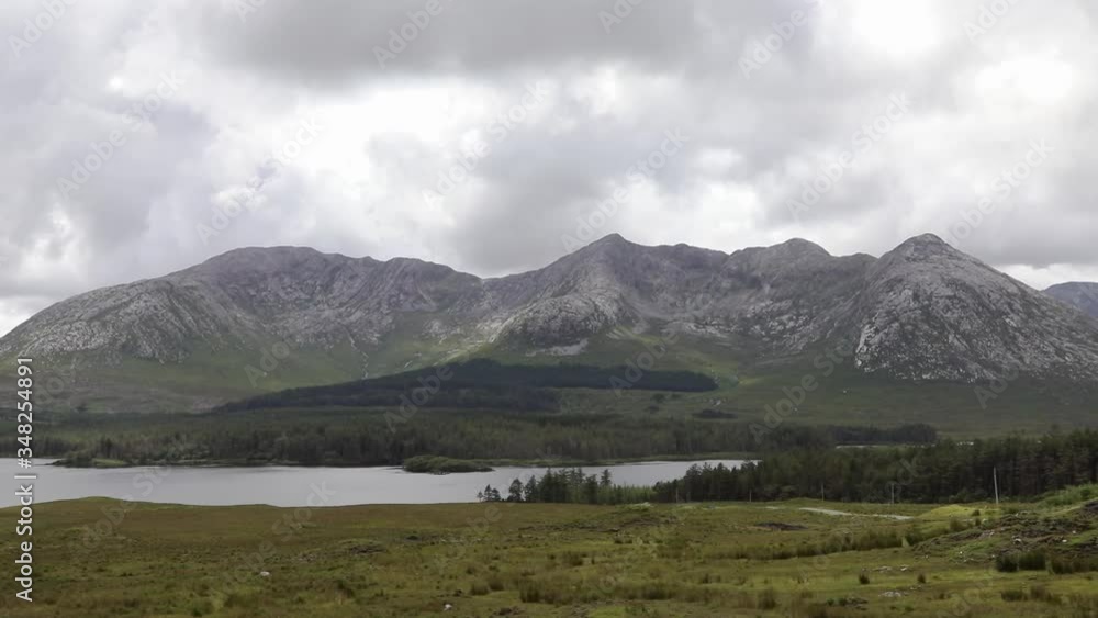 Lough Inagh Valley, one of the most beautiful spot in Connemara, County Galway, Ireland Republic Lough Inagh Valley, one of the most beautiful spot in Connemara, County Galway, Ireland Republic