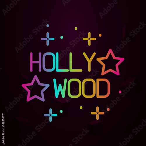 Fame Hollywood nolan icon Simple thin line, outline vector of fame icons for ui and ux, website or mobile application
