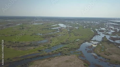 River Side Best Nature Background Drone Footage 4K Video Resolution.
