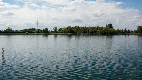 Photography of the lake in Reichstett