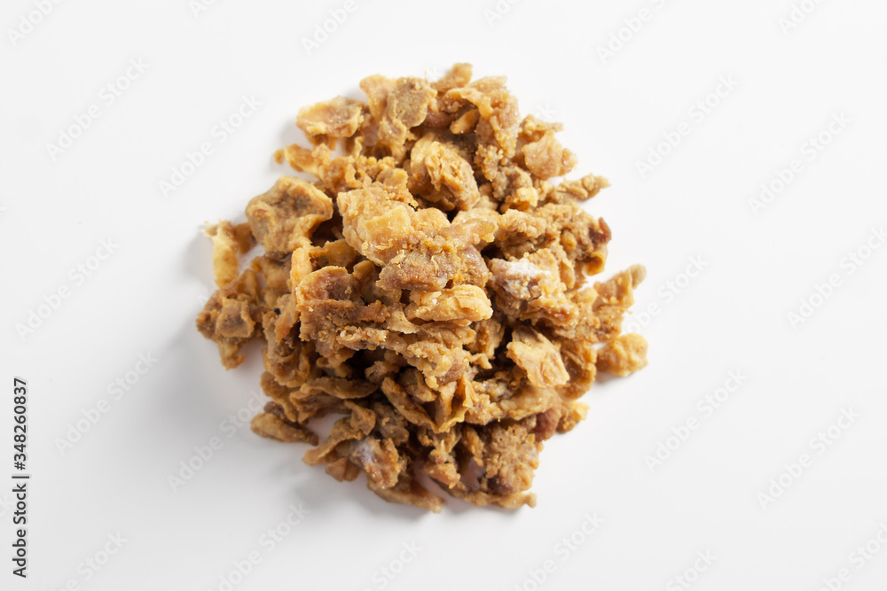 Pork cracklings, fried lard (Balkan specialty) Pork cracklings, fried lard (Balkan specialty)