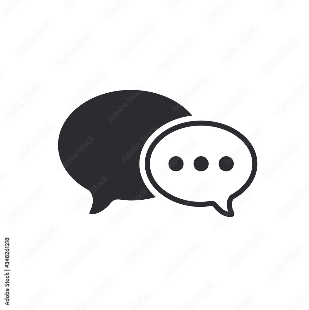 Message bubble. Bubble template. Speech bubble. Chat sign. Communication symbol. Vector speech bubble. Message bubble. Bubble template. Speech bubble. Chat sign. Communication symbol. Vector speech bubble.