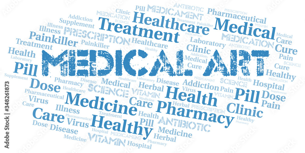 Medical Art word cloud collage made with text only. Medical Art word cloud collage made with text only.
