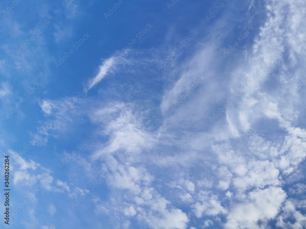 Blue sky background with clouds Blue sky background with clouds
