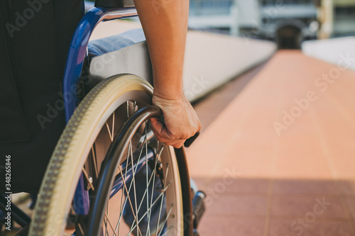 People with disabilities can access anywhere in public place with wheelchair,that make them independent in transportation and feel they are not the stranger from social.