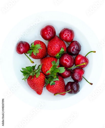 Cherries And Strawberries