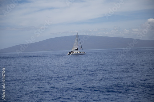 sailboat on the sea © Martin Matyas