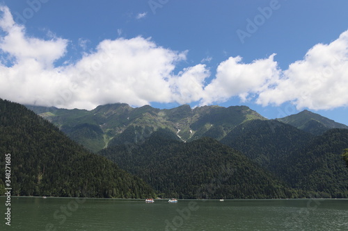  Abkhazian mountains around Lake Ritz