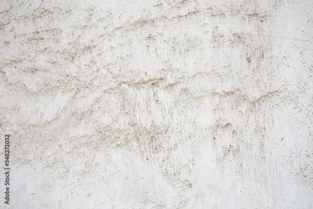 Fototapeta premium texture of old white stucco wall