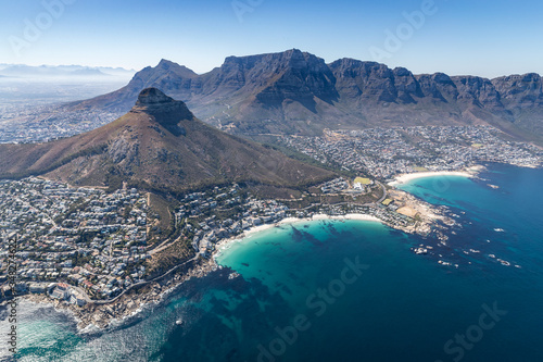 Kapstadt S  dafrika Luftaufnahme