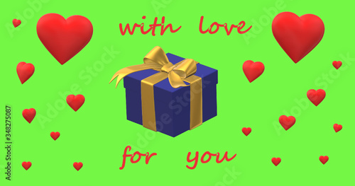 gift box with ribbon