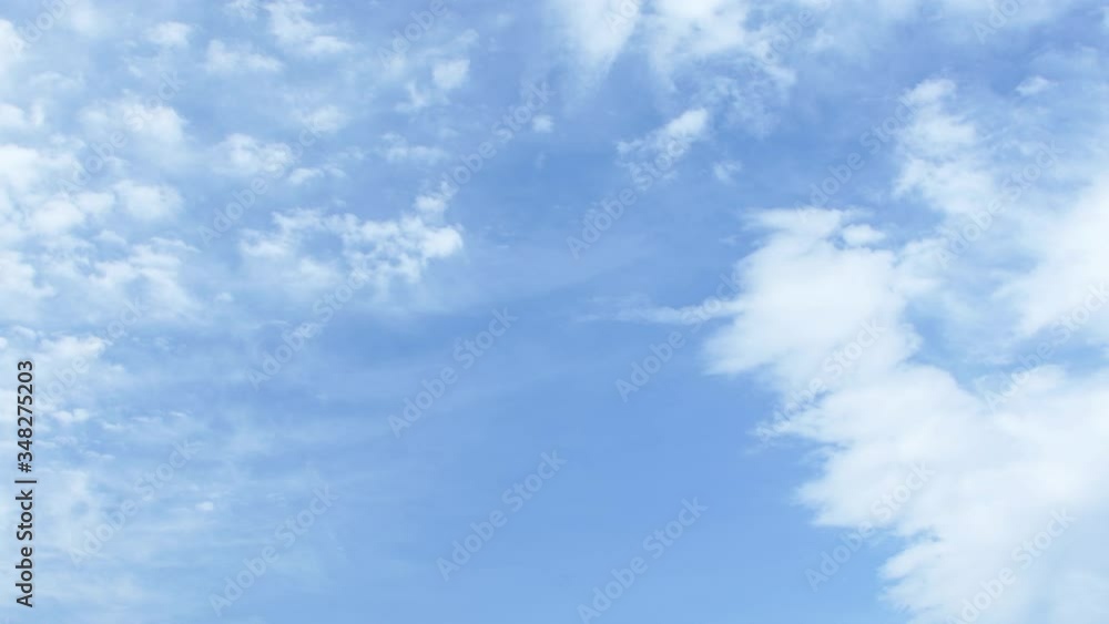 High-quality timelapse of blue sky and clouds High-quality timelapse of blue sky and clouds