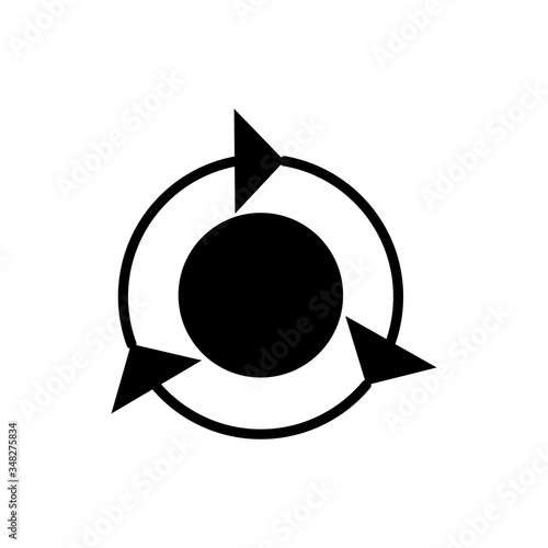 Recycle Icon Design Vector Template