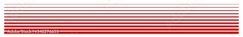 Line Icon Red | Horizontal Solid Lines Illustration | Divider Symbol | Border Logo | Straight Dash Sign | Isolated | Variations