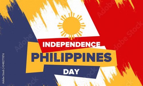 Philippines Independence Day Celebrated Annually On June 12 In Philippines Happy National Holiday Of Freedom Philippines Flag South East Asian Country Patriotic Design Vector Poster Stock Vector Adobe Stock Philippines Independence Day Celebrated Annually On June 12 In Philippines Happy National Holiday Of Freedom Philippines Flag South East Asian Country Patriotic Design Vector Poster Stock Vector Adobe Stock