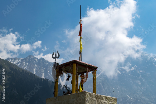 A hindu temple at Triund, Dharamsala, India