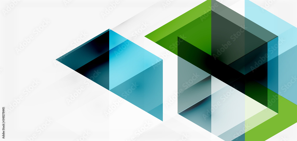 Geometric abstract background, mosaic triangle and hexagon shapes. Trendy abstract layout template for business or technology presentation, internet poster or web brochure cover, wallpaper Geometric abstract background, mosaic triangle and hexagon shapes. Trendy abstract layout template for business or technology presentation, internet poster or web brochure cover, wallpaper
