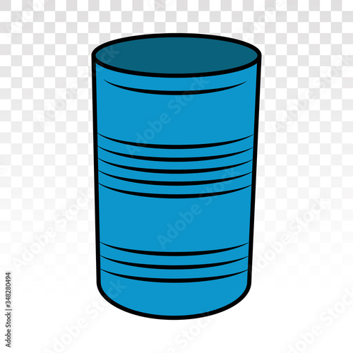 Oil drum container / barrel / iron steel drum flat icon for apps and websites