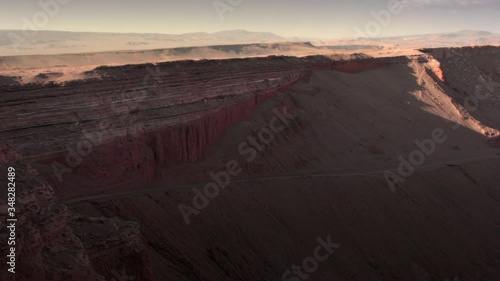 Death and Moon Valley views and Sunset at San Pedro de Atacama, Antofagasta - Chile. Desert. Andes.
