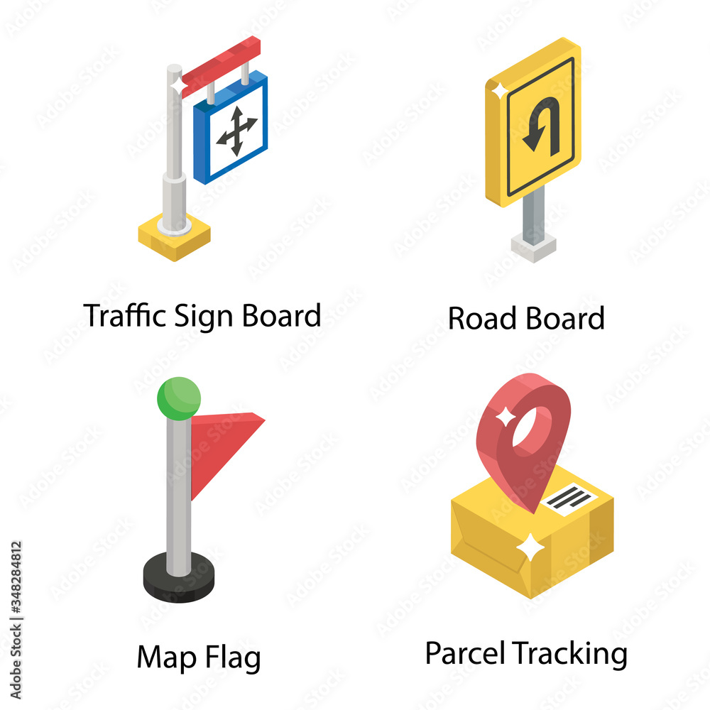 Location Direction Isometric Icons Pack
Location Direction Isometric Icons Pack