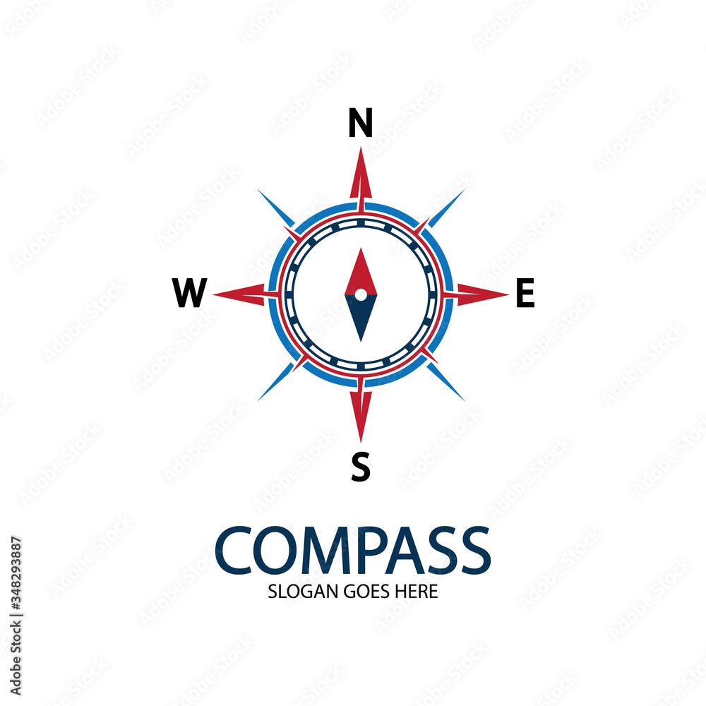 Creative Compass Concept Logo Design Template Creative Compass Concept Logo Design Template
