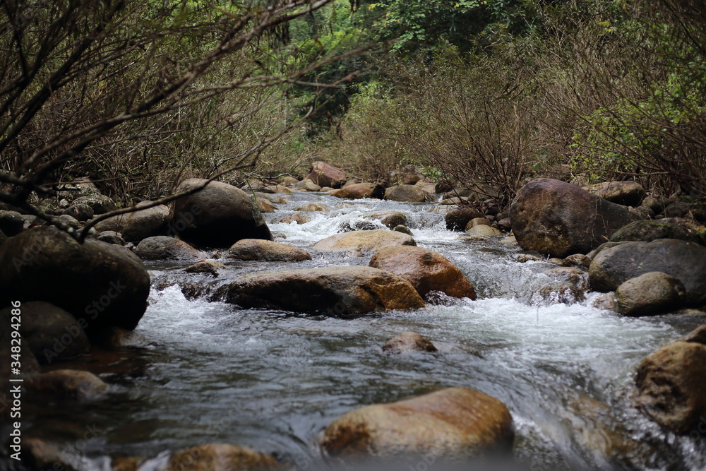 Trok Nong waterfall in Chanthaburi, Thailand Trok Nong waterfall in Chanthaburi, Thailand