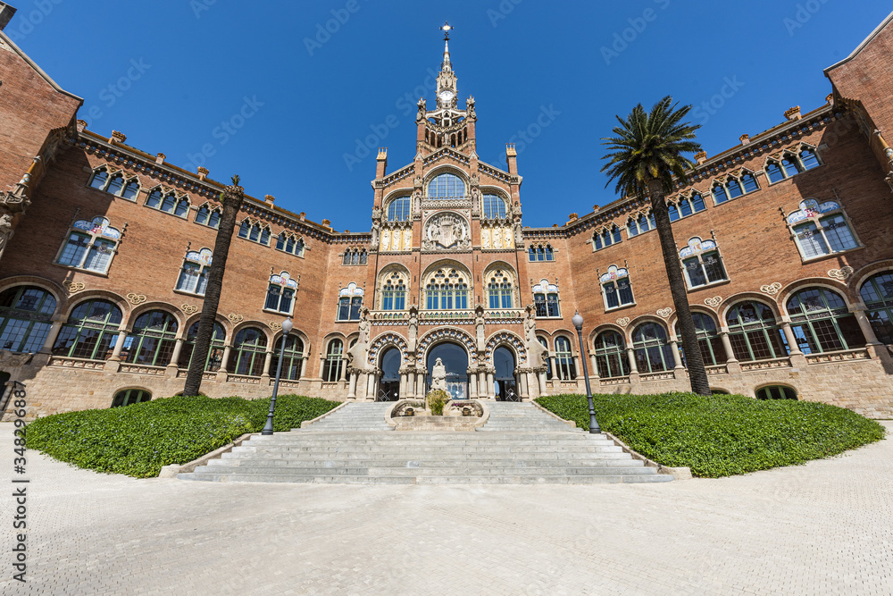 Entrance of the former Hospital of Saint Paul