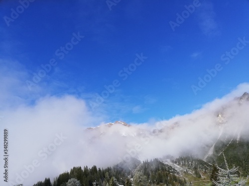 clouds in the sky