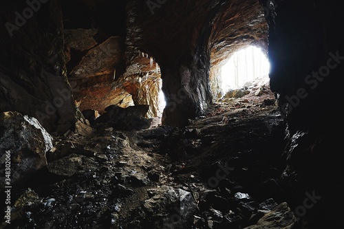 Foto Interior Of Cave