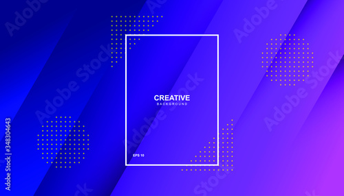 Minimal geometric background. Dynamic shapes composition. Eps10 vector.