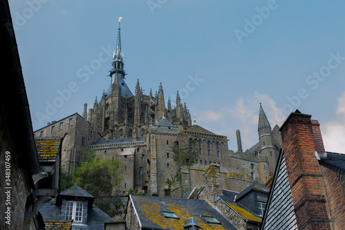 Mont Saint-Michel Fortaleza Monasterio Viaje Francia Normandia Europa Arquitectura Castillo Histórica 