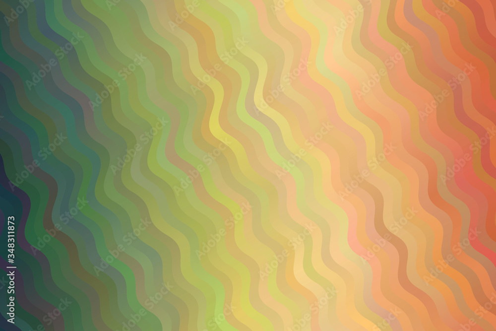 Blue, green and brown waves vector background. Blue, green and brown waves vector background.
