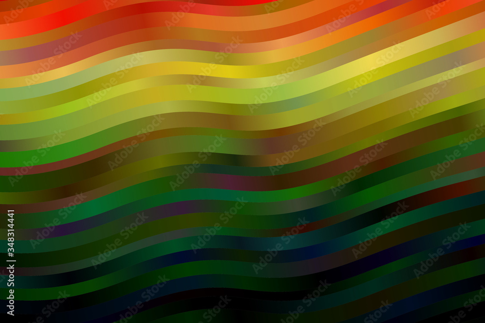 Green, yellow and red waves vector background. Green, yellow and red waves vector background.