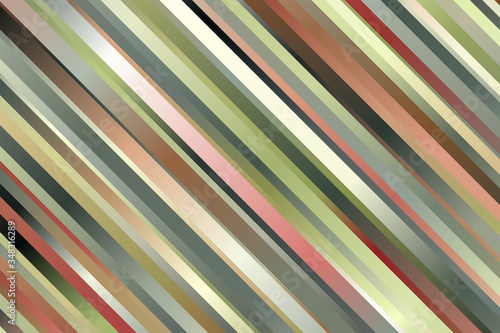 Green and red lines and stripes vector background.