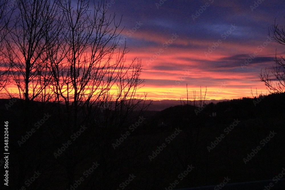 Fototapeta premium Sonnenaufgang