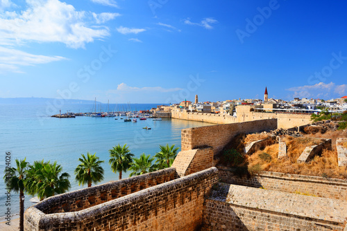 Acre city fortress and harbor. Unesco heritage