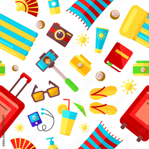 Preparing for summer  vacation pattern
