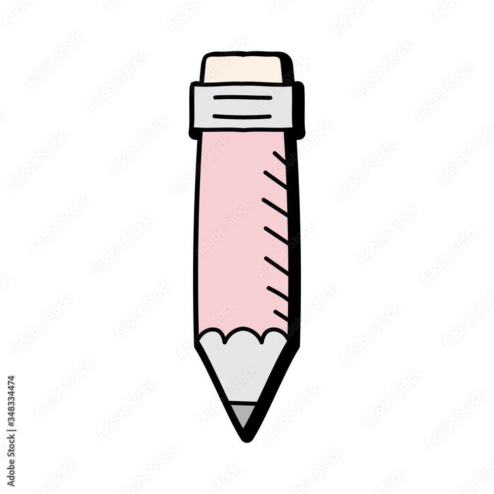 pencil hand drawn vector design. construction icon pencil hand drawn vector design. construction icon