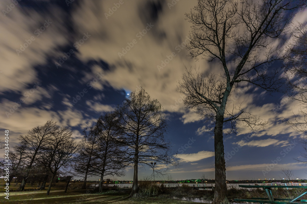 Fototapeta premium White Rock Lake. Dallas, Texas.